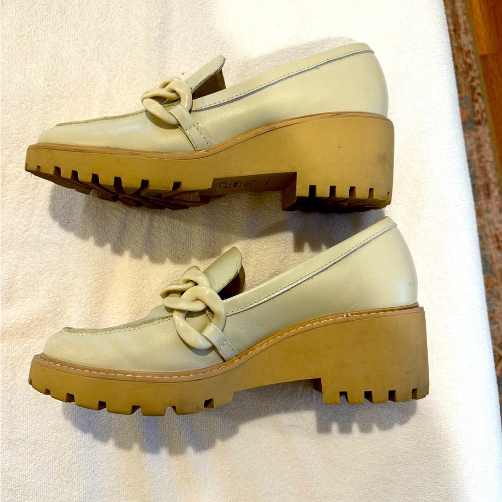 Size 8.5 Dolce Vita platform loafers